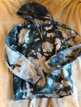Blue Tie Dye Hoodie Photo 0