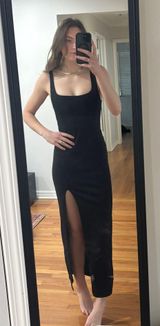 Black Midi Dress  Photo 0