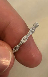 925 sterling silver ring band size 8 lot b41 Photo 0