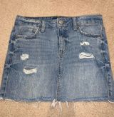 Aeropostale Denim Mini Skirt Photo 0