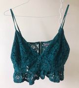 Primark Green Lace Tank Photo 0