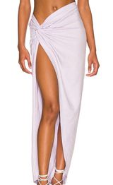 OW Collection x Iris Skirt in Purple Photo 0