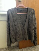 Comfy Brown Cardigan Photo 0