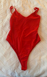 Red ZARA Bodysuit Photo 0