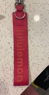 Lululemon Never Lost Keychain Pink/orange Photo 0