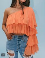 These Three Boutique One Shoulder Top Photo 0