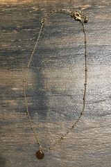 Francesca's Choker Necklace Gold Photo 0