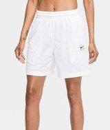 Swoosh Fly Essential Womens Basketball Shorts Size L White Photo 0