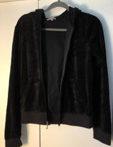 Juicy Couture Black Zip Up Hoodie Photo 0