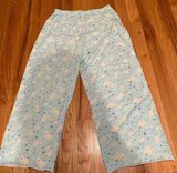 Pink‎ Victoria’s Secret moon/star pattern pj pants size small Photo 0