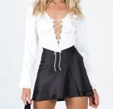 Princess Polly satin wrap skirt  Photo 0