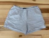 linen striped shorts Photo 0
