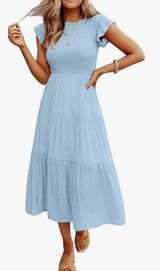 Blue Maxi Dress Photo 0