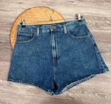 high waisted mom shorts Photo 0