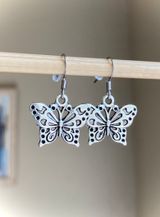 simple butterfly earrings 🦋 Photo 0