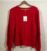 NWT! Women’s Knox Rose red sweater Large Photo 0