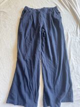 Aerie Large Navy Blue Baggy Sweatpants Photo 0