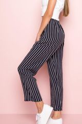Brandy Melville Flowy Pants Striped Photo 0