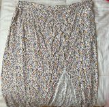 Floral Skirt Tillys Midi Slit Photo 0