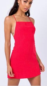 Princess Polly Sinclair Mini Dress Red Photo 0
