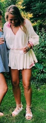 Free People Two Piece Embroidered Set Photo 0