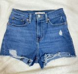 Levi’s 501 High-Waisted Jean Shorts Photo 0