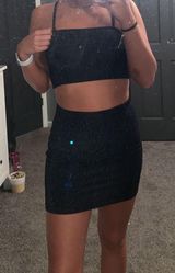 SheIn Black 2 Piece Dress  Photo 0