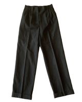 Vintage High Waist Career Pants Black Size 12 Photo 0