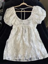 Altar'd State White Floral Dress Photo 0