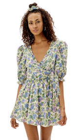 Bridget Mini Dress In Wisteria Photo 0