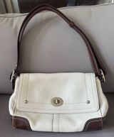 Coach Hamilton Pebbled Leather Shoulder Purse Photo 0