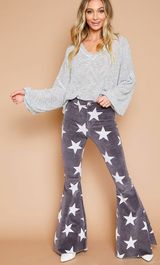 Boutique Corduroy Star Flare Jeans Photo 0