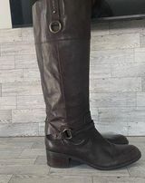 Bandolino Cavanna Women 8.5M Brown Knee High Boot 0611 Classic Equestrian Tall Photo 0