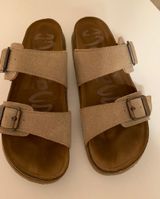 Tan Suede Sandals Size 7 Photo 0