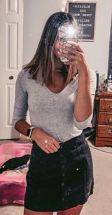 Forever 21 Gray Crop Top Photo 0