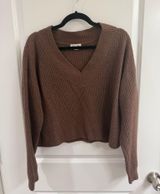 Open Edit Sweater V-Neck Photo 0