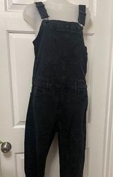 Lucky Brand Black Denim Overalls Photo 0