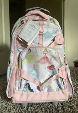 Pottery Barn Disney Princess Rolling Bag/Backpack Photo 0