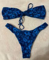 Bikini Set Blue Size M Photo 0