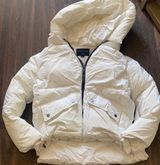 All Saints White Puffer Coat Photo 0