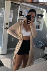 Forever 21 Lightweight Tan Cardigan  Photo 0