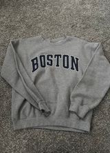 Boston Crewneck Gray Size XS Photo 0