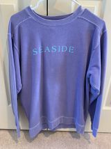 Seaside purple crew neck Photo 0
