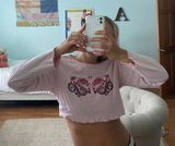 Noisy May Long Sleeve Crop Top Photo 0