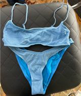 Triangl Bikini Set Sparkle Blue Photo 0