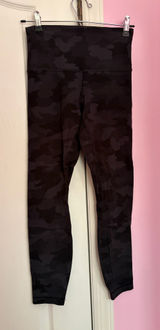 Black Camo Lululemon Leggings Photo 0