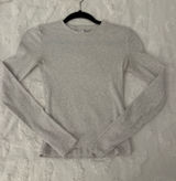 Aritzia  Long Sleeve Top Ribbed Photo 0