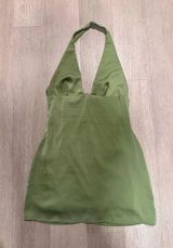 Satin Mini Dress Photo 0