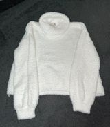 SO Cropped Fuzzy Sweater Photo 0