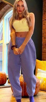Call Her Daddy Sweatpants Purple Photo 0